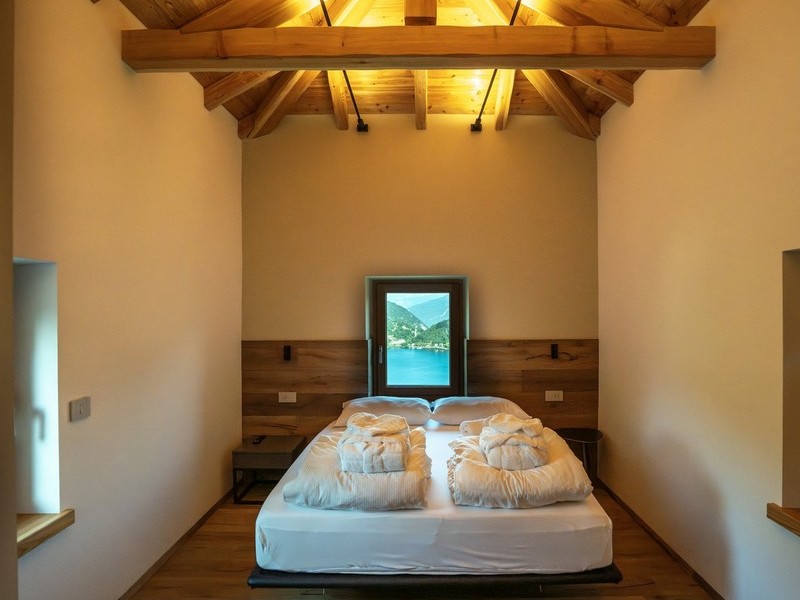 Appartamento vista lago a Ledro - Rustico restaurato El Rocol in Val di Ledro